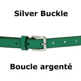 Cintura 2 cm vera pelle italiana per le donne, LINDA