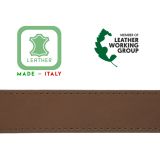 Cowhide leather belt for men, vegetable tanning, ROLFE