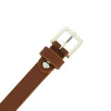 Cintura 2 cm vera pelle italiana per le donne, LINDA