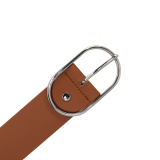 Ceinture femme en Cuir Véritable LWG, largeur 5 cm, fabriqué en France, Maura