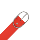 Ceinture femme en Cuir Véritable LWG, largeur 5 cm, fabriqué en France, Maura