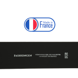 Ceinture femme en Cuir Véritable LWG, largeur 5 cm, fabriqué en France, Maura