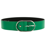 Ceinture femme en Cuir Véritable LWG, largeur 5 cm, fabriqué en France, Maura