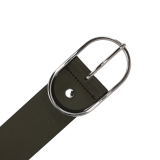 Ceinture femme en Cuir Véritable LWG, largeur 5 cm, fabriqué en France, Maura