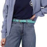 Women genuine Italian leather belt LUNA for thousers, jeans
