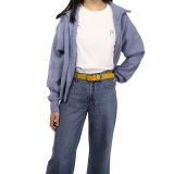 Ceinture femme en Cuir de Taureau à Tannage végétale, Ceinture femme de 3 cm de largeur, Ceinture pour jeans, pantalons, RIVOLI