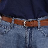 Ceinture Cuir véritable LUNA pour pantalons, jeans 