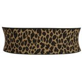 Ceinture femme élastique large à boucle 3 boutons, GLORIA Fabriqué en France