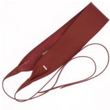 Ceinture femme Obi Cuir d'Italie, fabriqué en France, CASSIANE