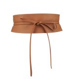 Ceinture femme Obi Cuir d'Italie, fabriqué en France, CASSIANE