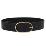 Damengürtel aus pflanzlich gegerbtem Vollnarbenleder, 3 cm breiter Damengürtel, Gürtel für Jeans, Hosen, RIVOLI